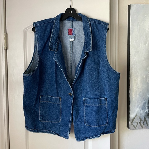 Sold | Vintage Sun Belt Denim | Denim Vest - Picture 1 of 5